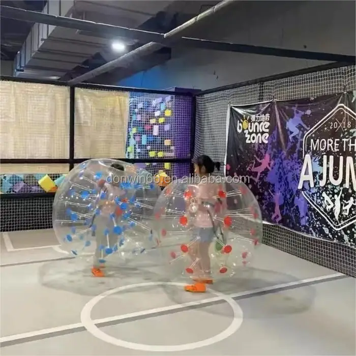 Sports Games Family Fun Team Gaming Play Body Bumper Ball Suit Inflatable Bubble Football Soccer Balls for Adult