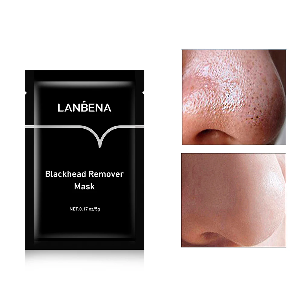 LANBENA Bamboo Charcoal Remover Blackhead Acne Pore Shrink Skin Care Cleansing Facial Mask
