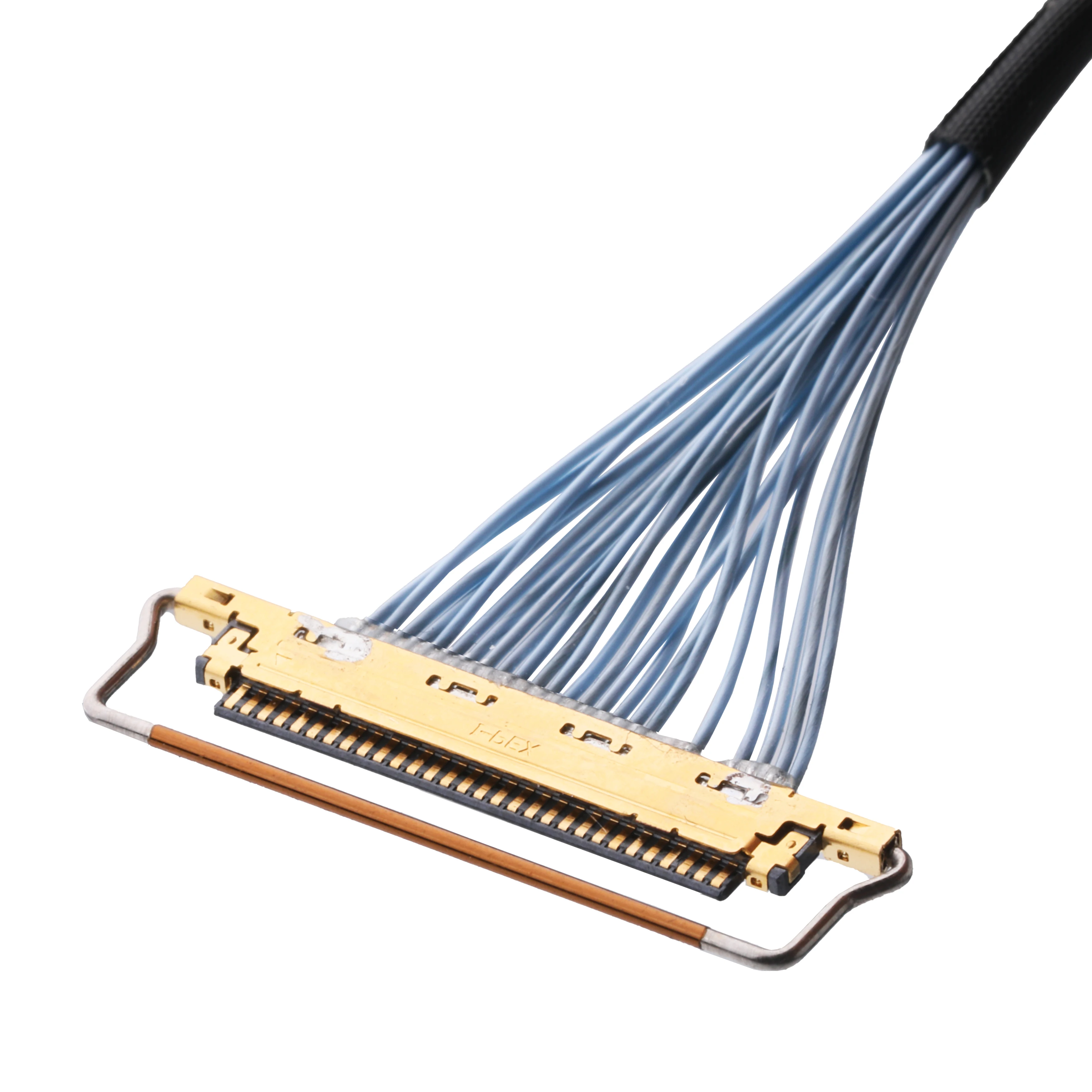 SSL20-40SB TO SSL20-40SB 0.5mm pitch IDC connector, extra-fine coaxial cable connection micro coax cables