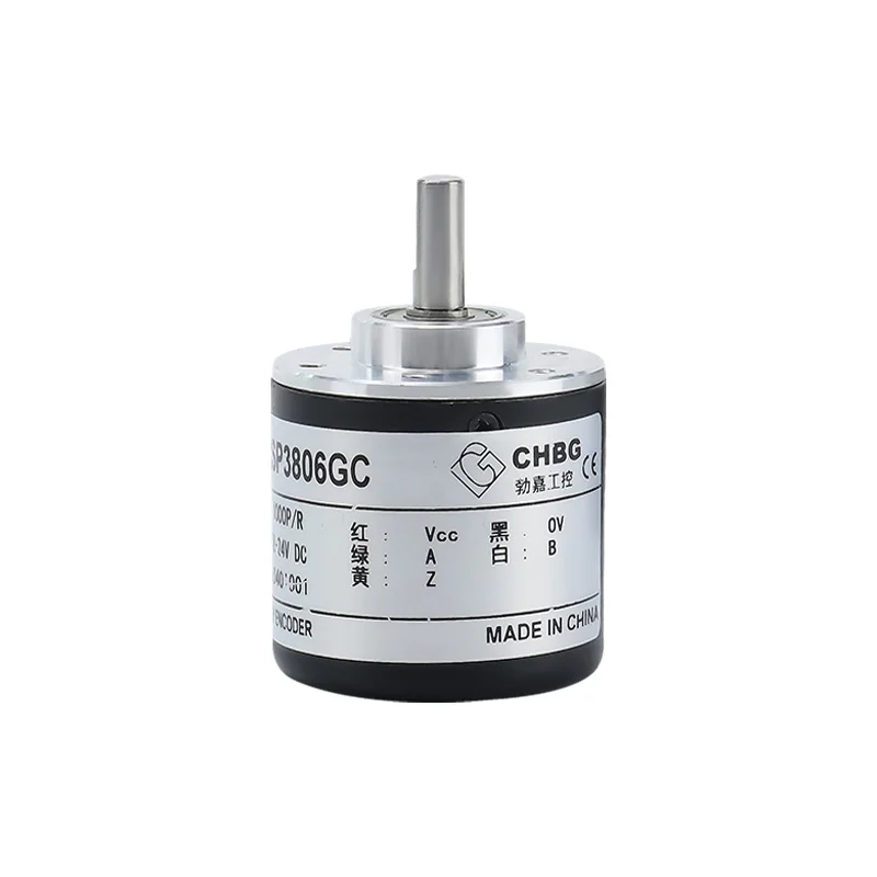 ZSM 3806-GF 8-24 В 600P/R 300P/R, инкрементный оптический поворотный кодер AB, двухфазный 6 мм вал, импульсный кодер 360R 600R