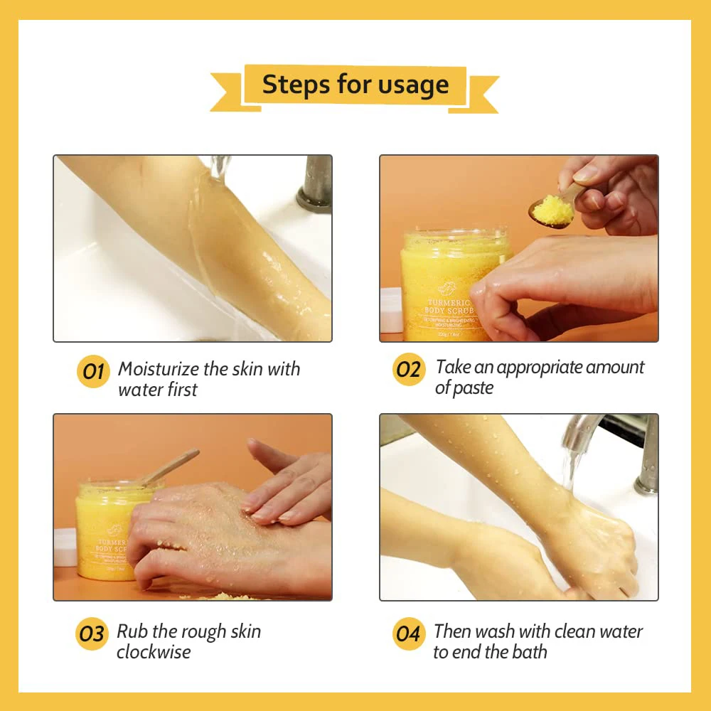 wholesale Natural Ingredients Whitening Natural Organic Exfoliating Himalayan Dead Sea Salt Body Scrub