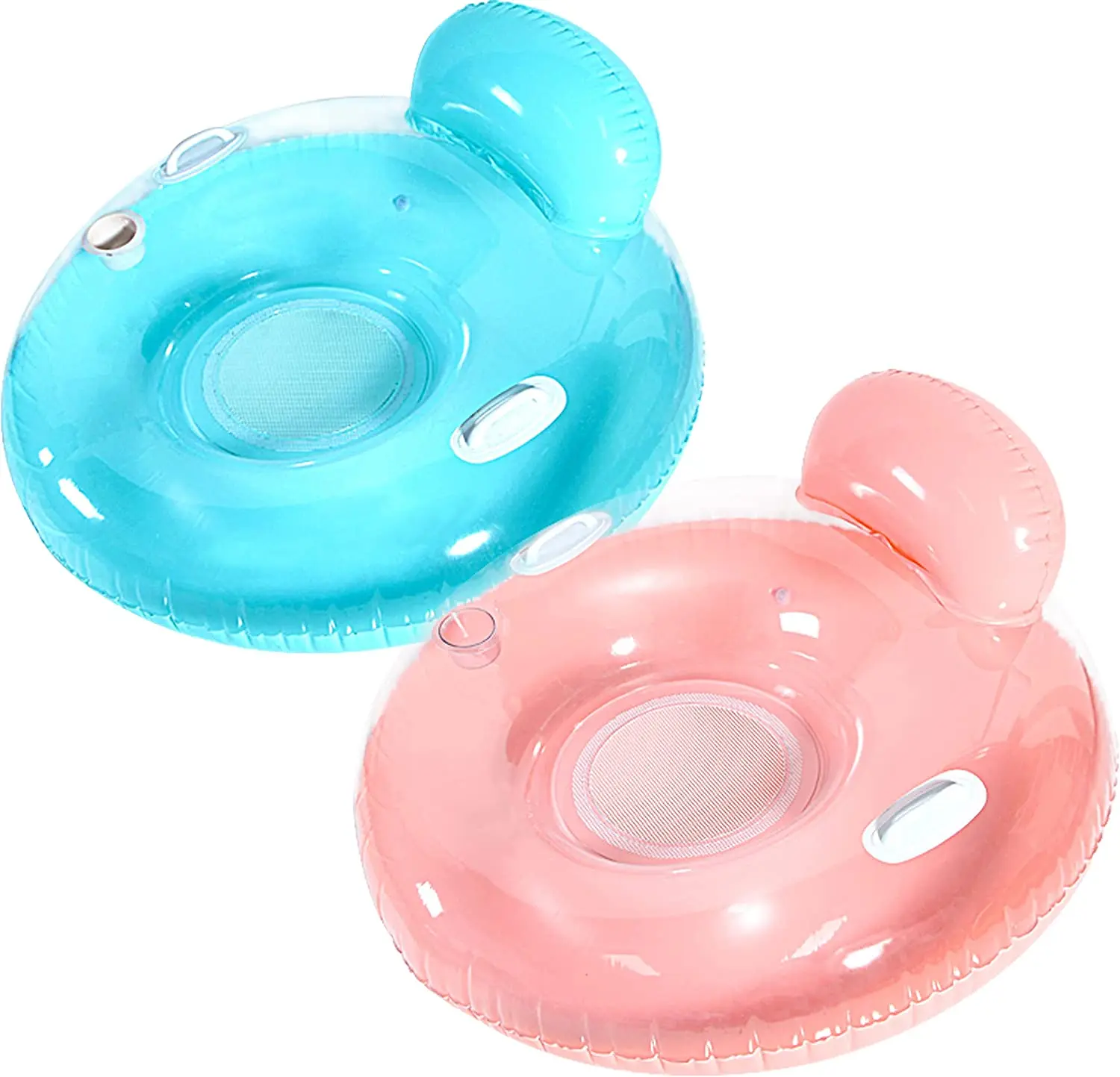 Summer Basic Multi-color Floating Pad Sofa Bed Swimming Pool Lounge Chair Inflatable Water Floating Bed for Adults