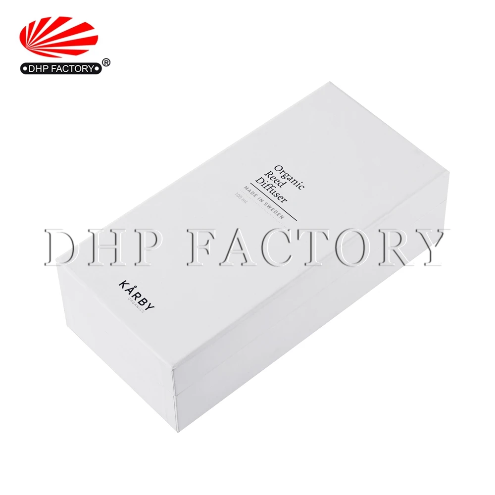 Элегантный полноцветный индивидуальный логотип Жесткий картон раздвижной ящик стиль Рид диффузор упаковочная бумажная коробка