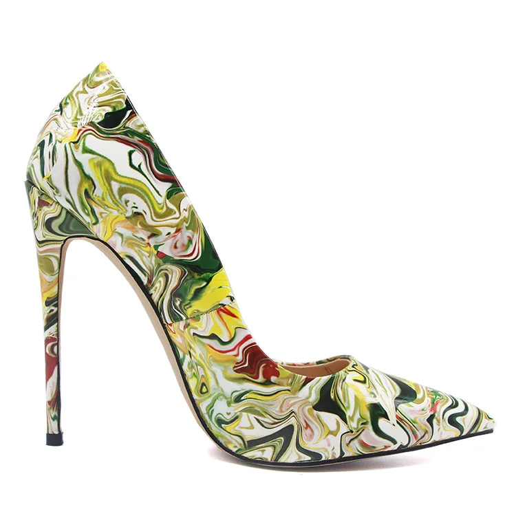 Ofeeling OEM, заводская цена, женские туфли на каблуке, туфли-лодочки с цветами, женские туфли на высоком каблуке без застежки, женские туфли-лодочки Chengdu