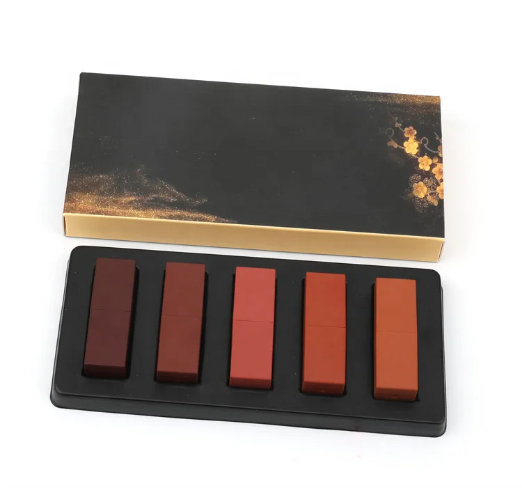 Oem Private Logo Matte Private Label Mini Lipstick Set