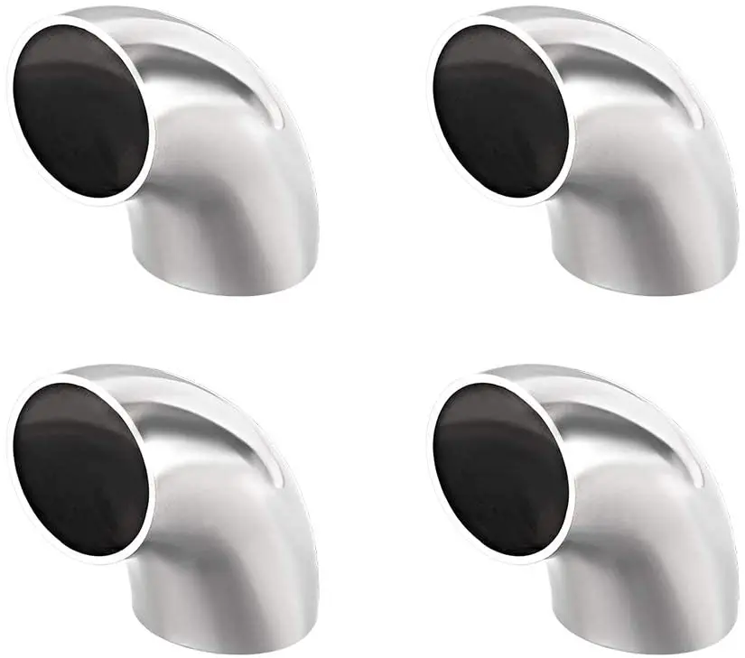 High Performance Reducer pipe fittings butt welded 90 degree polishing elbow grade 304 316 stainless steel elbow price