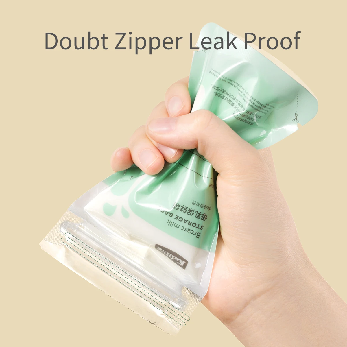 High Quality Breastfeeding Accessories Freezing Milk 180ml 200ml Disposable PC Breastmilk Storage Bags