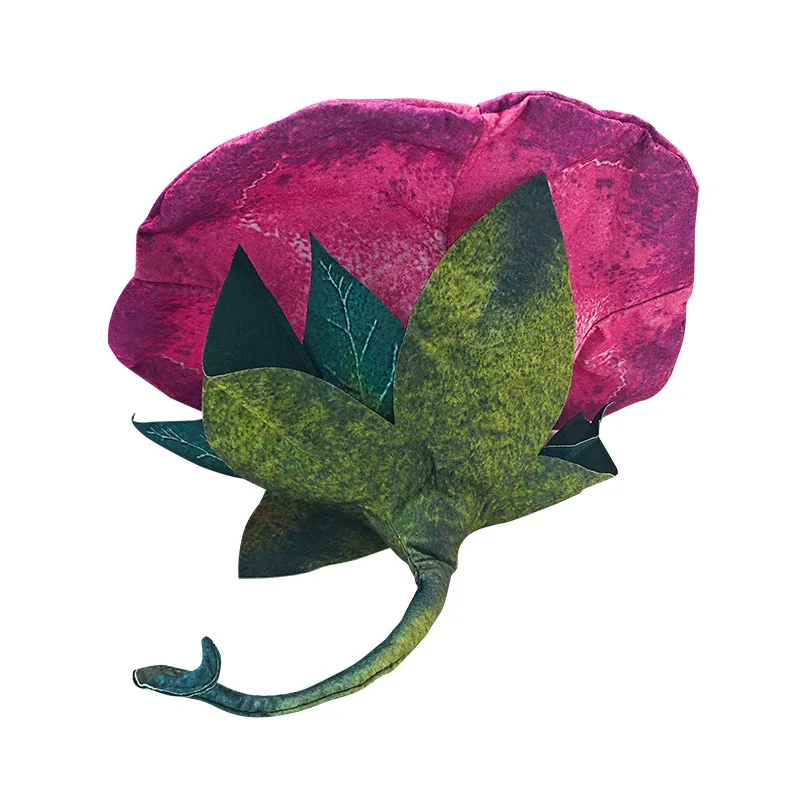 Madeshine Halloween Morning Glory Floral Flower Fairy Blossom Party Masquerade Role Play Costume Pointy Witch Hat