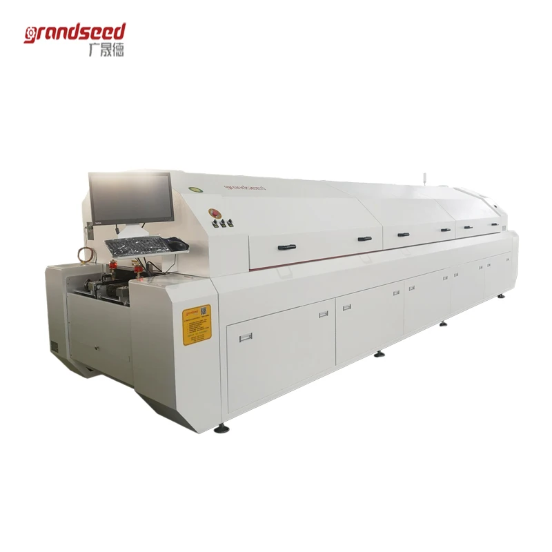GRANDSEED lead free reflow oven soldering machine smd welding machine factory price