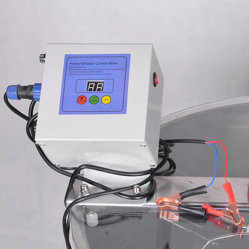 Beekeeping Equipment Honey Wax Separator 8/6 Frame Manual Honey Extractor Stainless Steel machine for bee farmer from