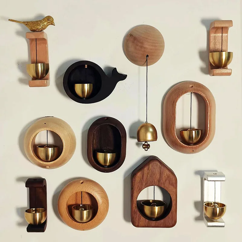 Doorbell Wind Bell Suction Items Door Opening Reminder Door Bell Hanging Ornaments