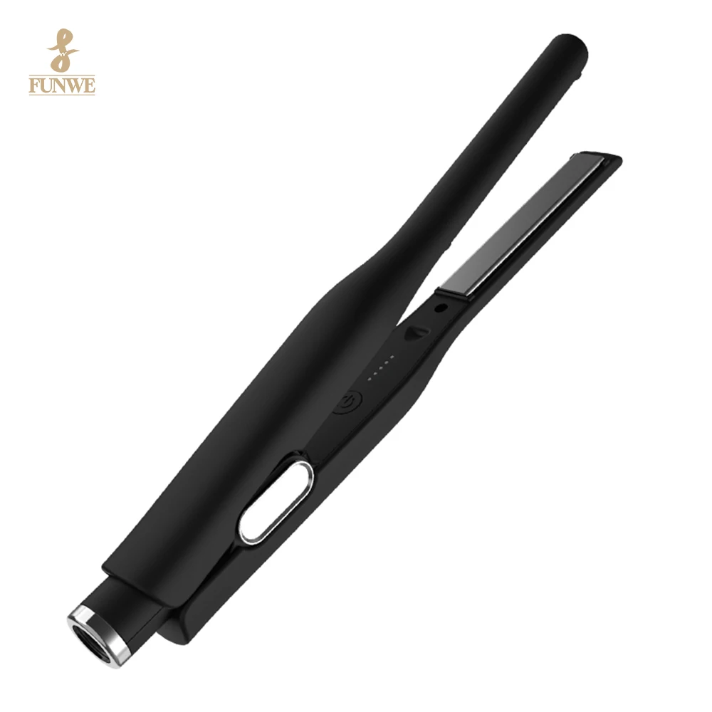 Factory Rechargeable Hair Iron Straightener Portable USB for Home Salon Use