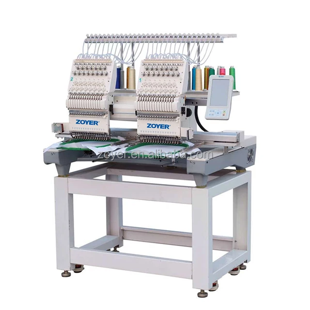 ZOYER Single Head Cap Machine fabric machine beads embroidery beaded lace fabric