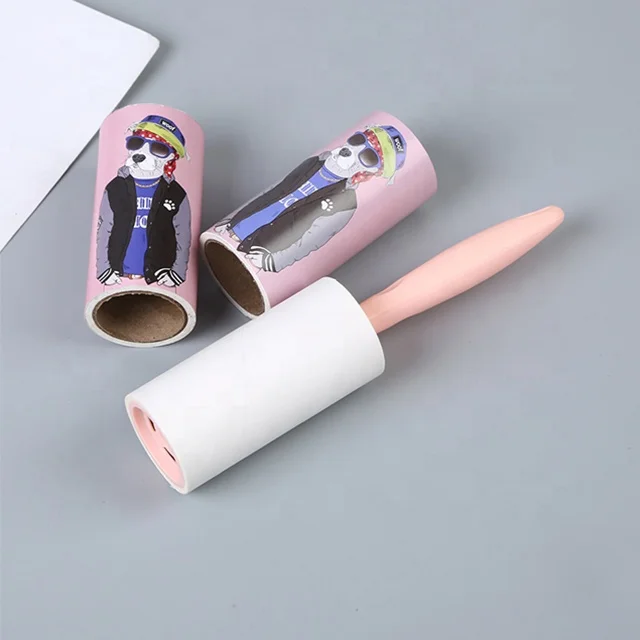 China Manufacturer 3 Refills 1 Handle reusable Long Lint Roller Lint Remover Clothes