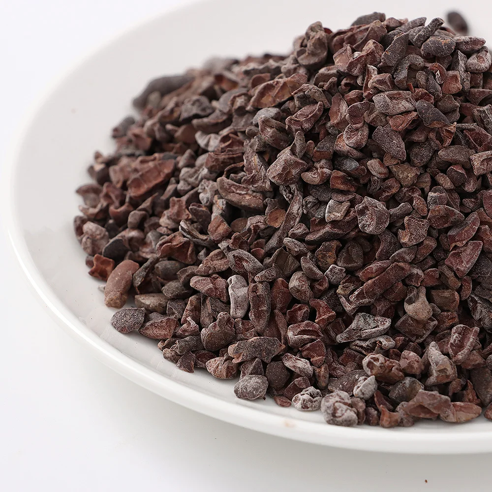 cocoa powder supplier Roast cocoa nibs CNR01 made from Ghana cocoa beans