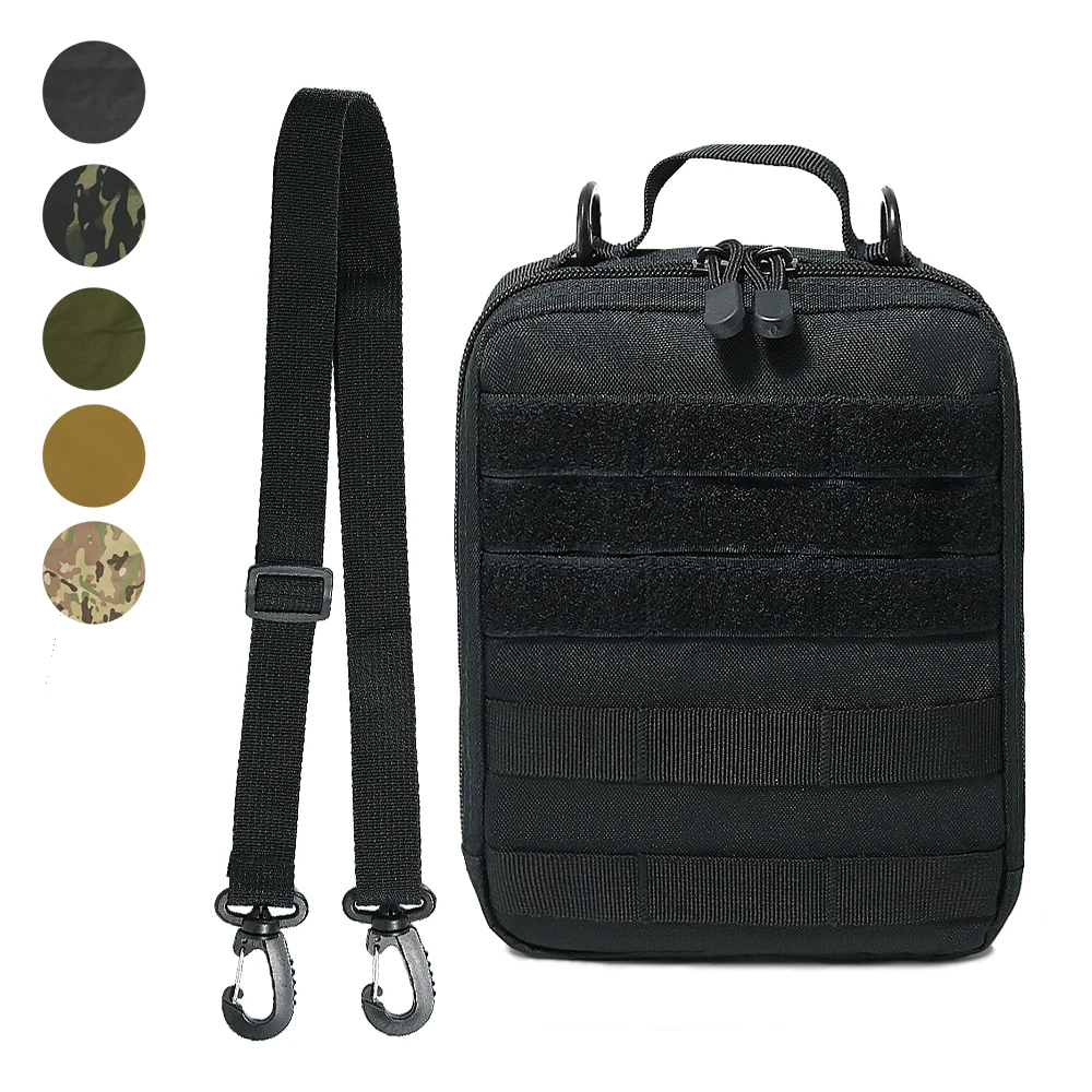 Utility Molle EDC Tool Waist Bag Small Tactical Messenger Bag Camping Hiking Travel Outdoor Sling Shoulder Crossbody Bag