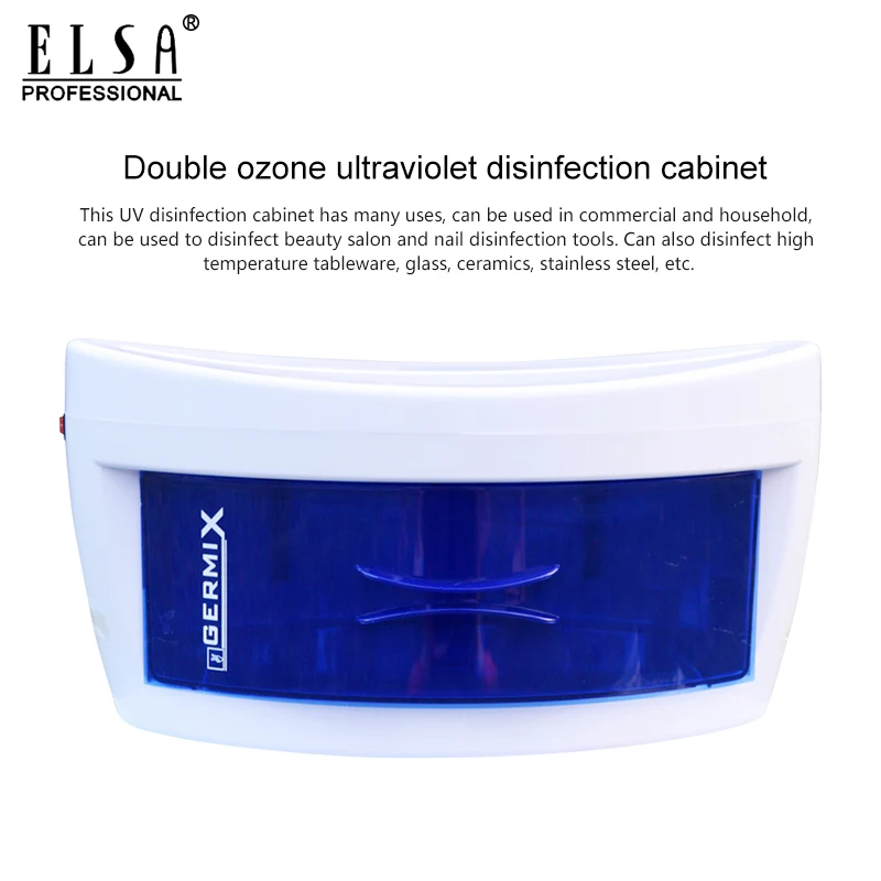 
Ready to ship Hair Salon Nail Tool Disinfection UV Nail Sterilizer 