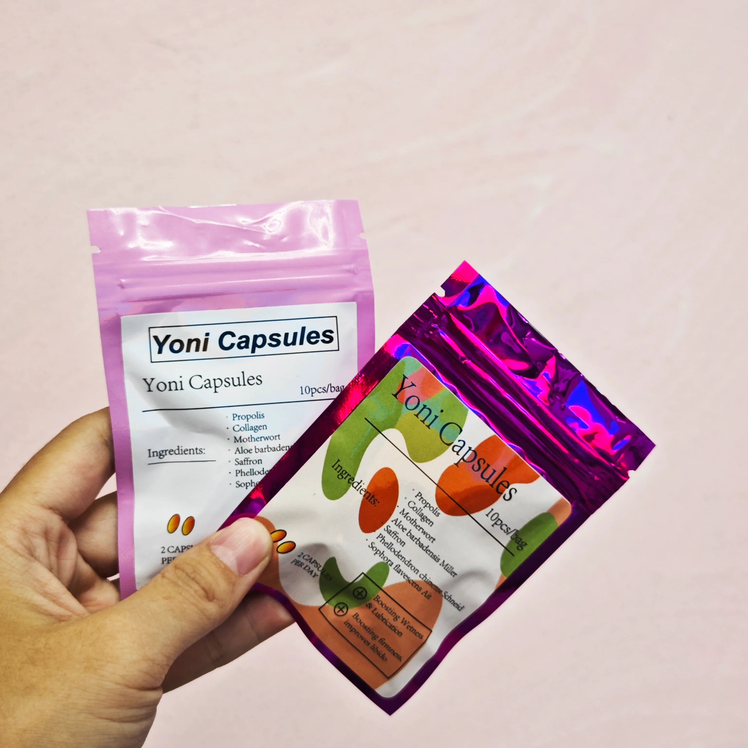 100% Natural Organic Vaginal Tightening Capsules Feminine Intimate Aphrodisiac Climax Yoni Pops Yoni Vaginal Tightening Capsules