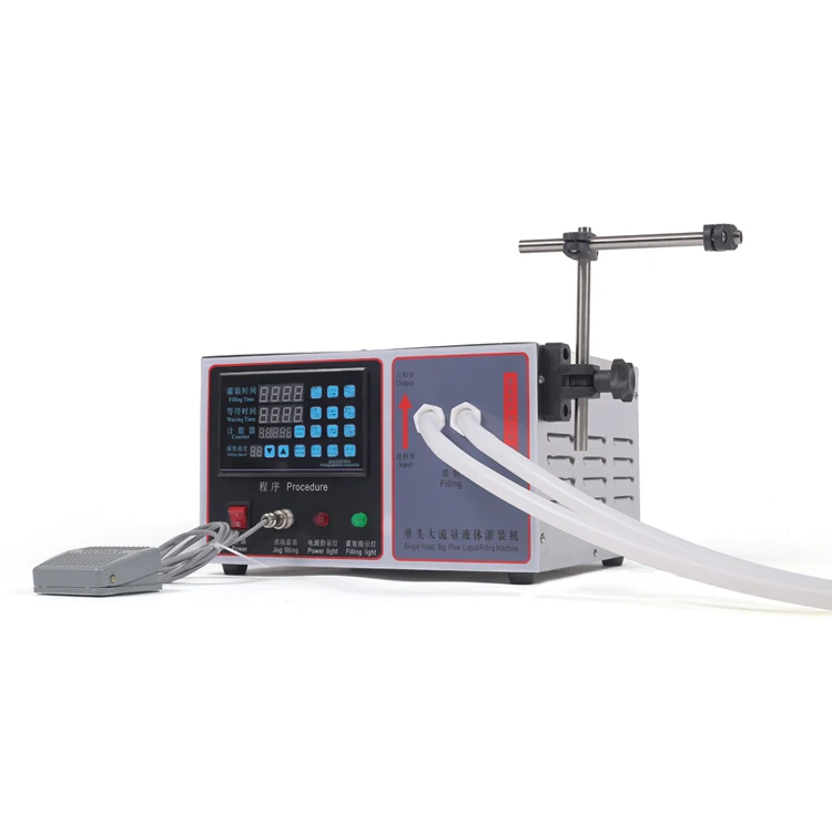 semi auto pouch cream beer perfume liquid filling machine