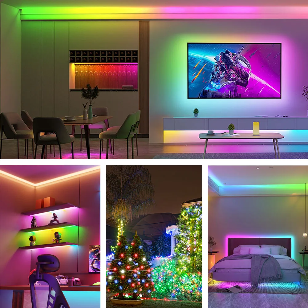 WS2812B WS2811 RGBIC 4*1024Pixels WIFI Led Controller SP801E Smart