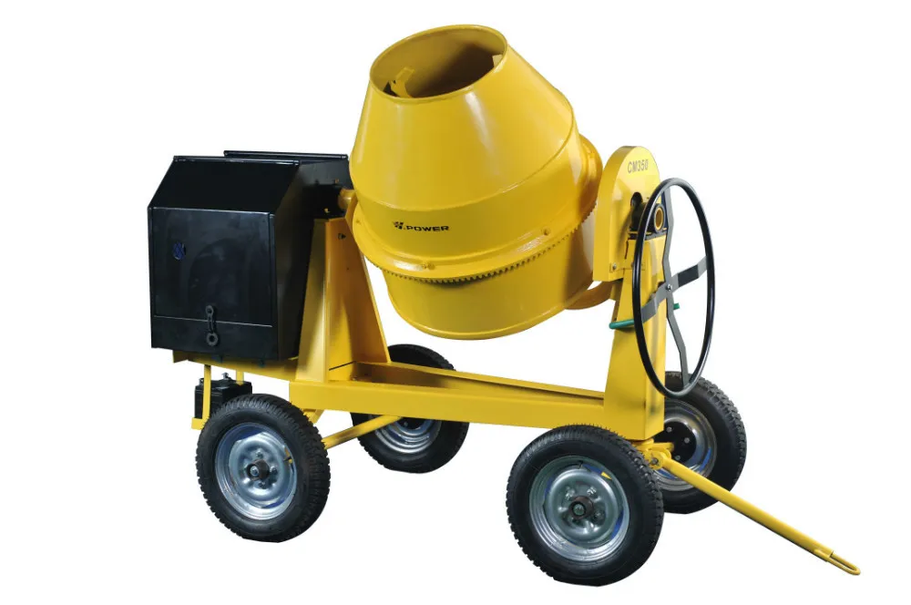 Сверхмощный Портативный цементный смеситель 120L/140L/160L/180L/260L/350L/500L-гидравлический дизельный бензиновый электродвигатель