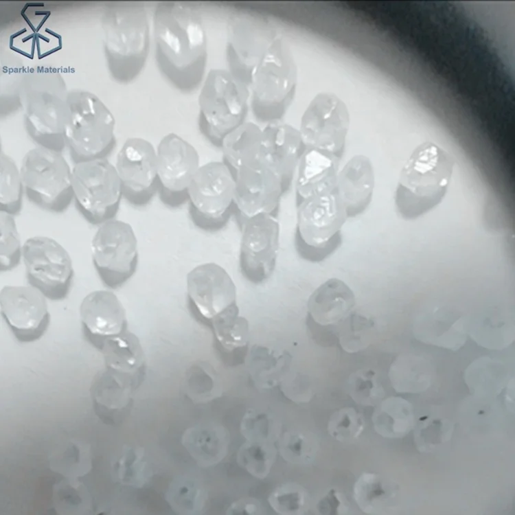 
Factory Cheap Price Lab Grown Diamond HPHT White Rough Diamond 