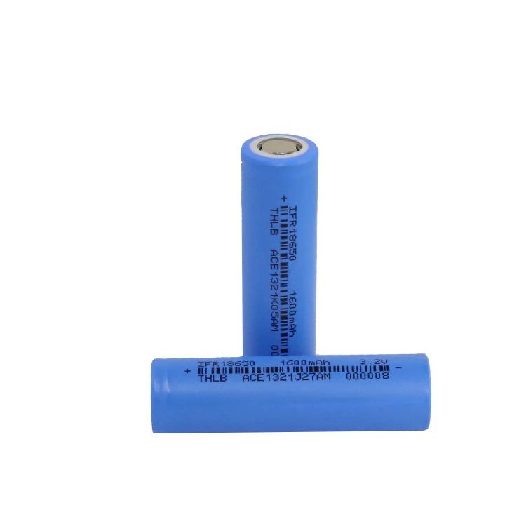 EcoCell 18650 3.2V 1600mAh Lithium Ion Rechargeable Battery, High Cycle & 3-Year Warranty
