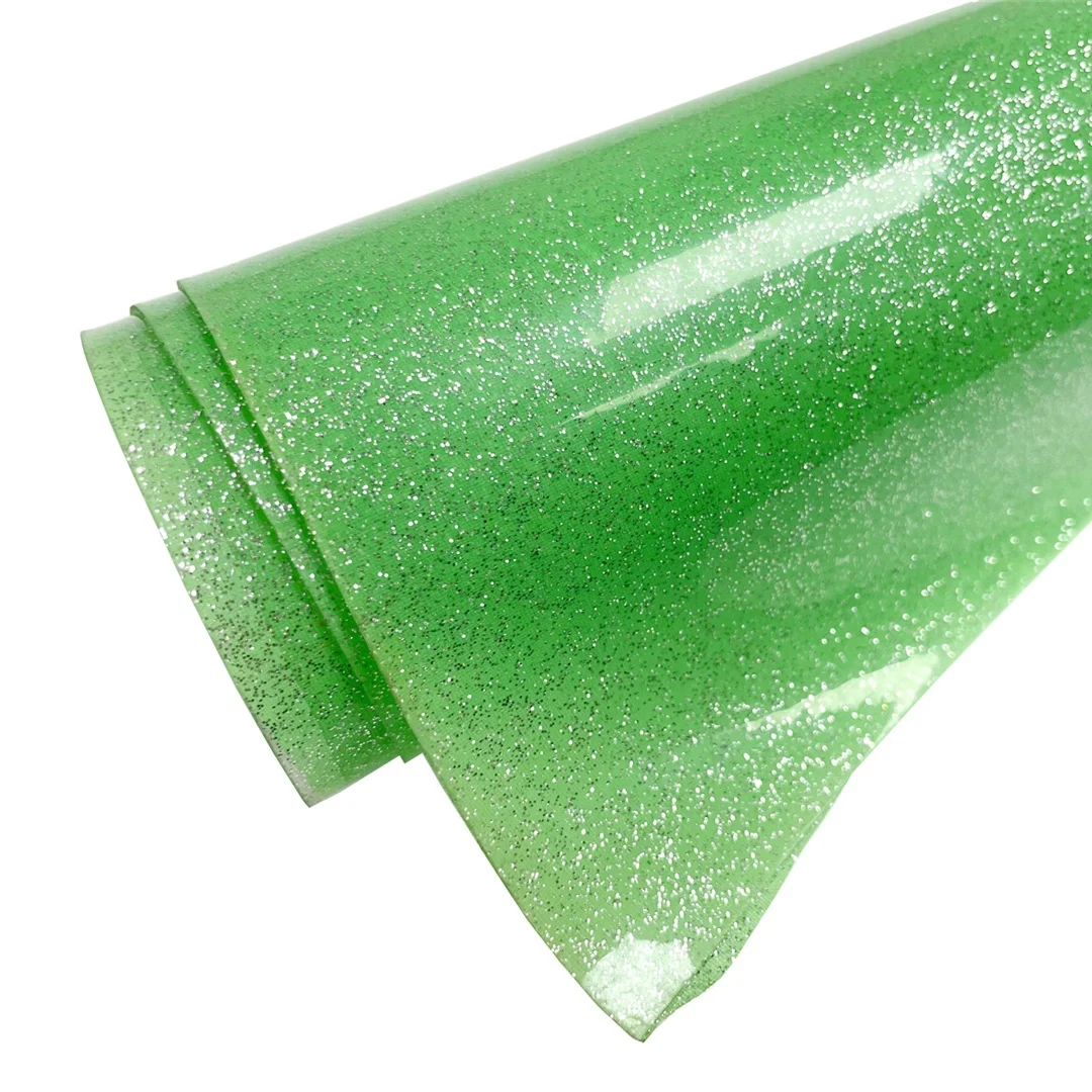 Colorful  sliver glitter TPU  Artificial Leather, Thickness 0.8mm, TPU For Shoes And Bags