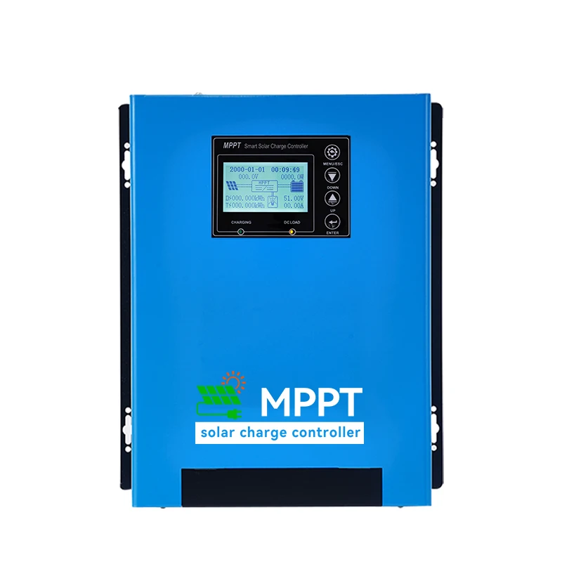 New Smart 24V 48V auto 96V adapt Solar Panel Charger Regulator 50a 60a 80a 100a amp MPPT Charge Controller