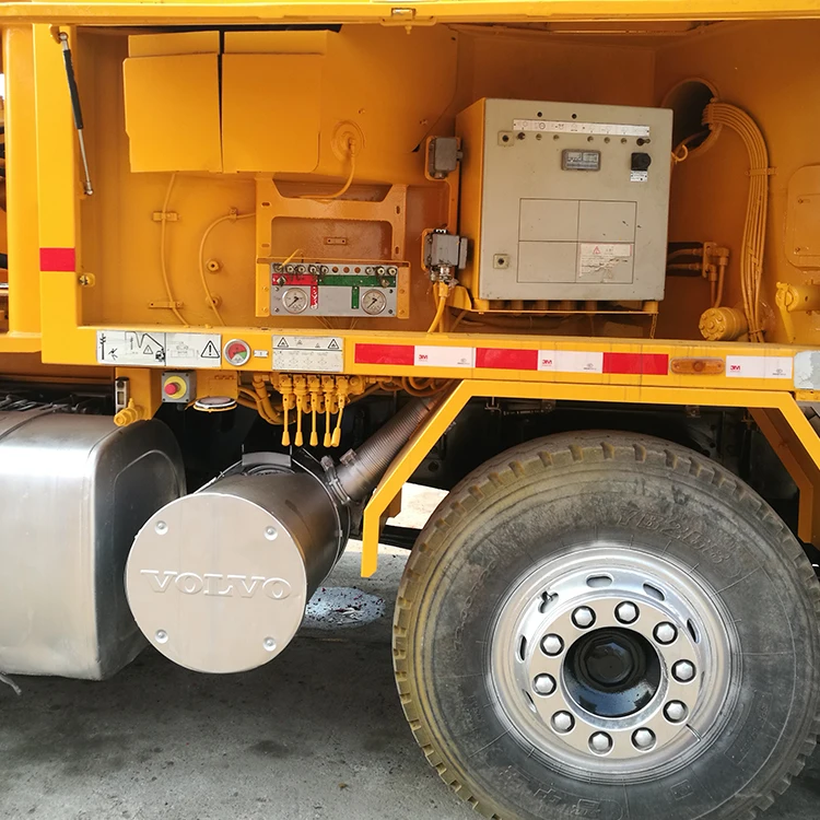 Putzmeister used 42m 4 boom vehicle concrete conveying pump price in Saudi arabia