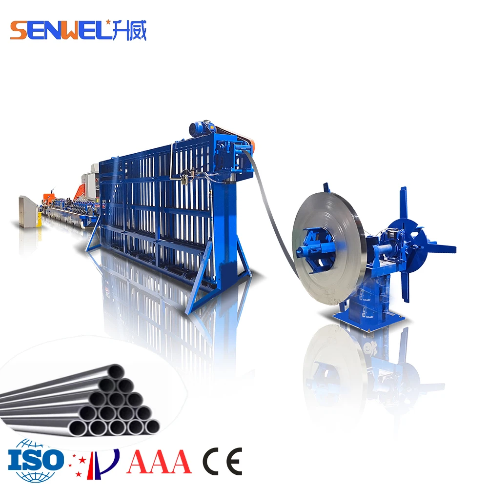 High frequency pipe machine Pipe Production Line steel Tube Making Machine High Quality  iron /Galvanized pipe Mill