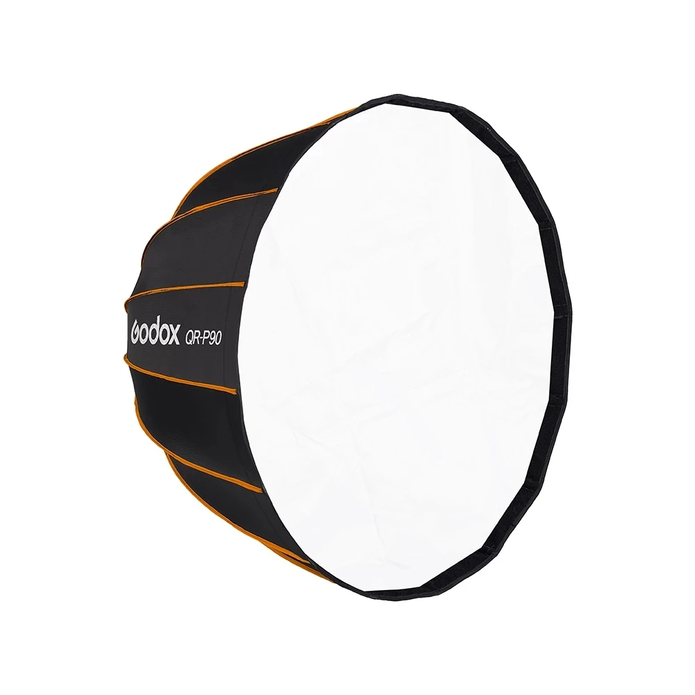 
Godox QR-P70 70CM QR-P90 90CM QR-P120 120CM Quickly Release Parabolic Deep Softbox for Bowens Mount Studio Flash 