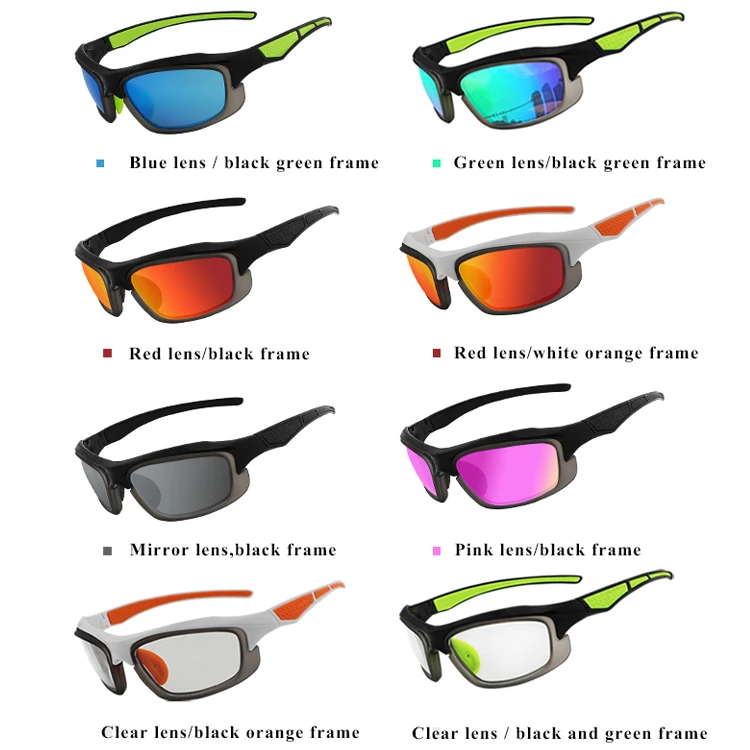 custom PC frame TR90 eyewear Rx glasses transparent mirror interchangeable lenses designer sunglasses