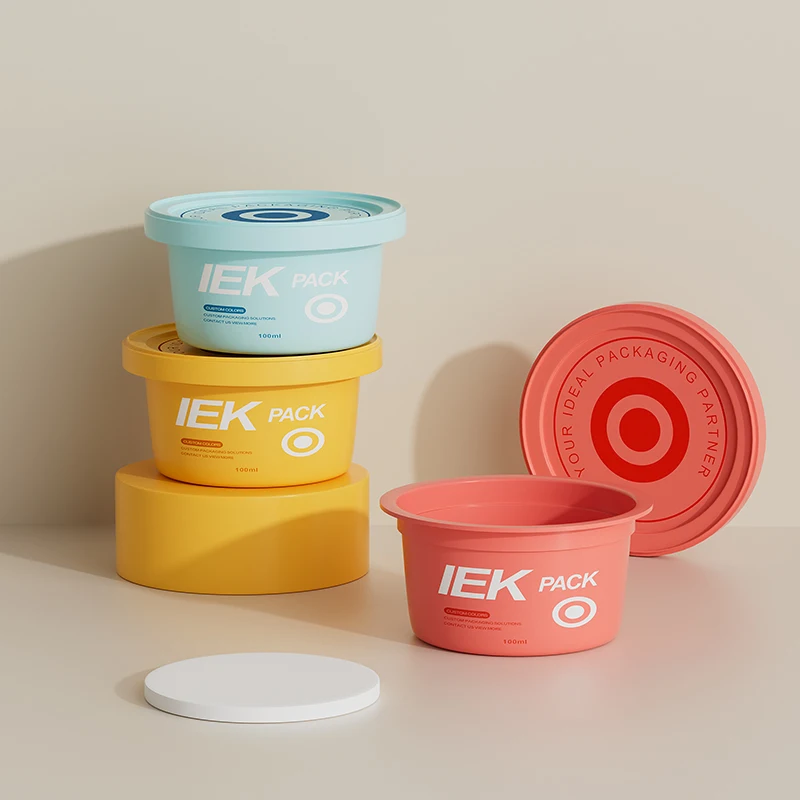 Cosmetic Jar Face Cream body Butter Jar pe Wholesale Luxury 100g Cosmetic Container Cosmetic Jars with Lids