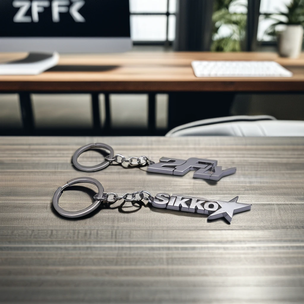 Manufacturers Wholesale Custom Metal Key Chain 2d 3d Company logo Letter Key Chain Custom Enamel Key Chain