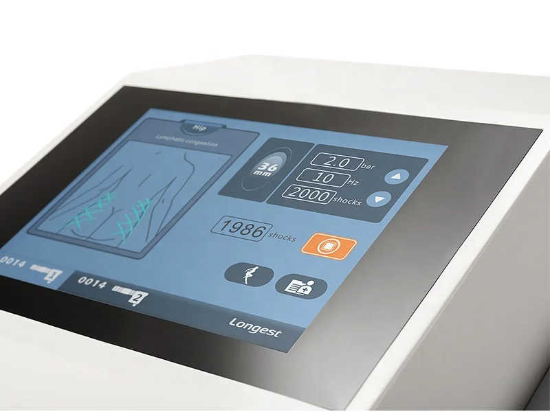 2021 Best Selling Professional Stationary Orthopedic Treatment Radial Extracorporeal Shockwave Therapy