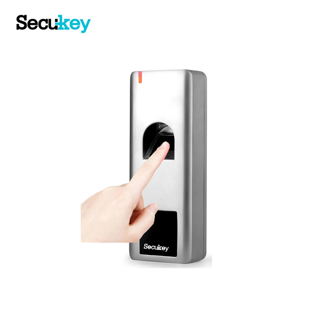 Secukey металлический корпус RFID кардридер биометрический сканер отпечатков пальцев устройство доступа к
