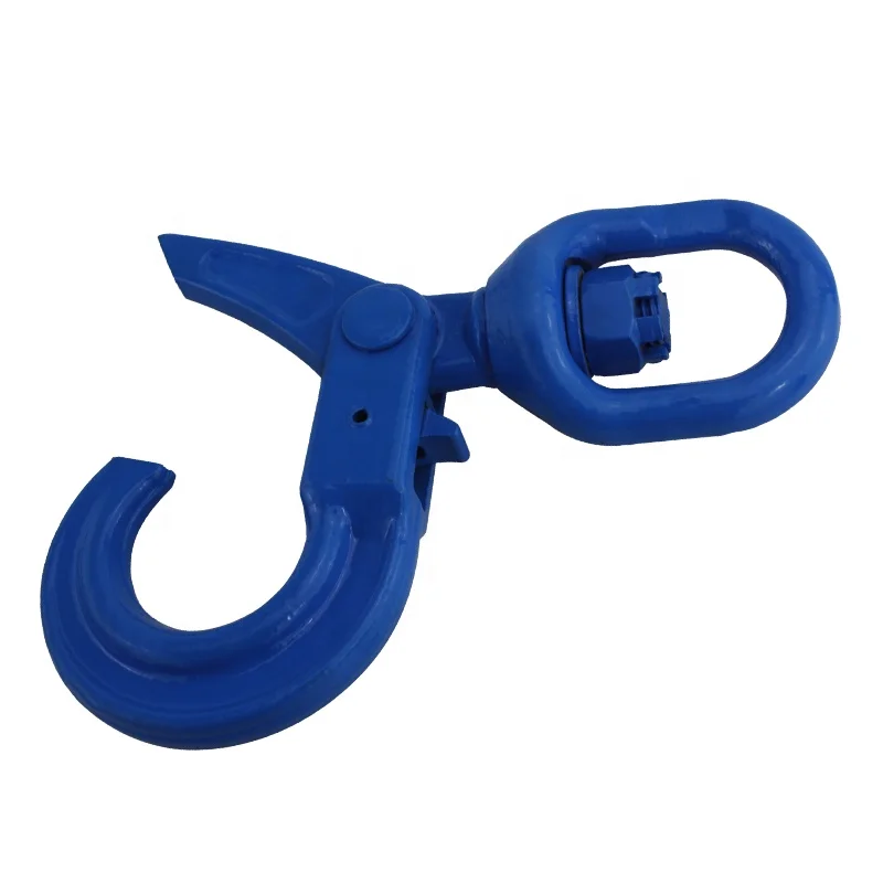G80 Forged Swivel SelfLocking Hook EN818-2