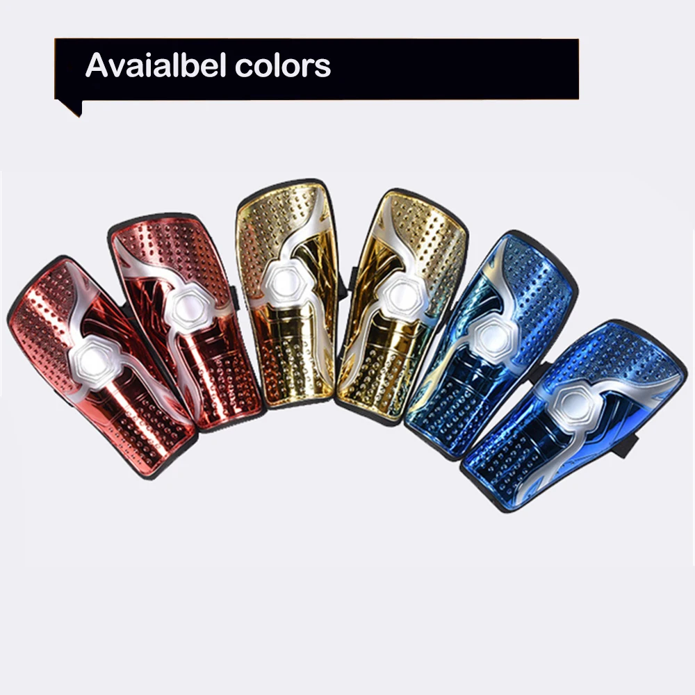 latest blank PP cover foam inside sublimated colorful leg knee pads carbon football shin guard sublimation