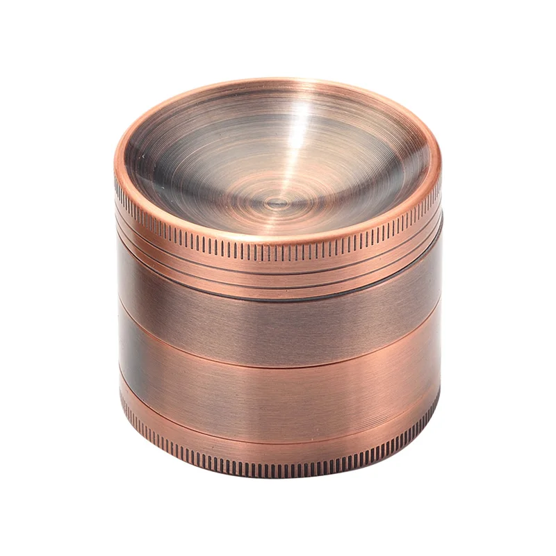 Custom Logo Grinder 4 Layers Zinc Alloy Mixed Color Modern Wholesale Popular Hot Sale Herb Grinder