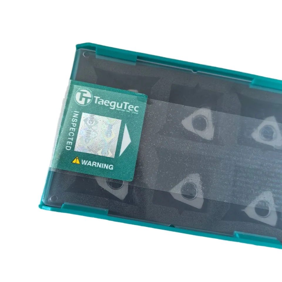 Taegutec оригинальный 3PHT 150508R-AL K10 токарный режущий инструмент фрезерный алюминиевый медный сплав карбидные вставки 10