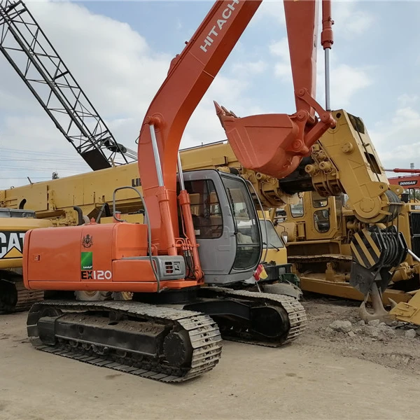 Used Crawler Hydraulic Pilot Small  Retro Excavator 3t 5t 7t 12t hitachi ex120 Mini Excavator Machine Price