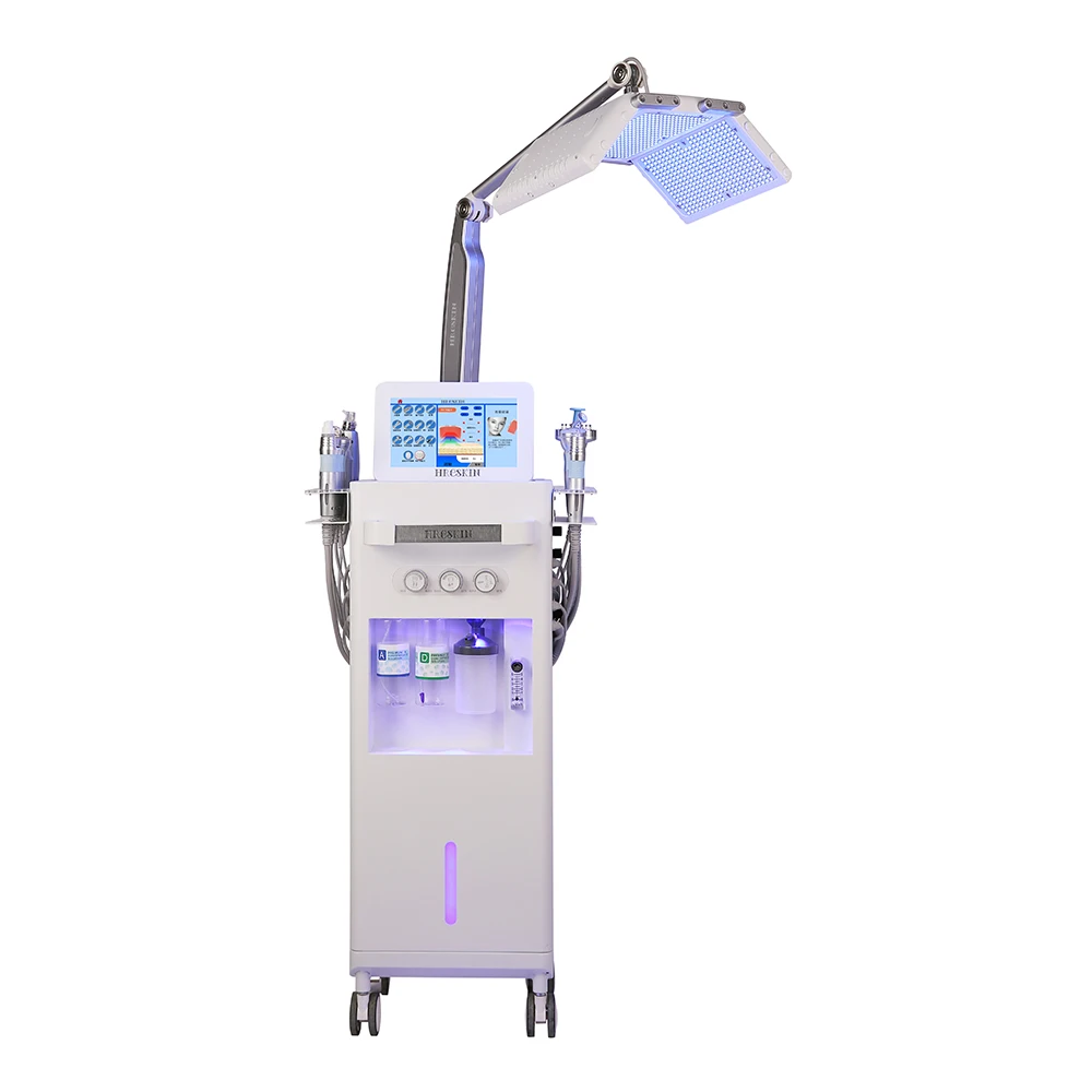 Professional Aqua Jet Peeling Machine Hydra Oxygen Facial Diamond Dermabrasion Machine Hydro RF Wrinkle Removal Machine