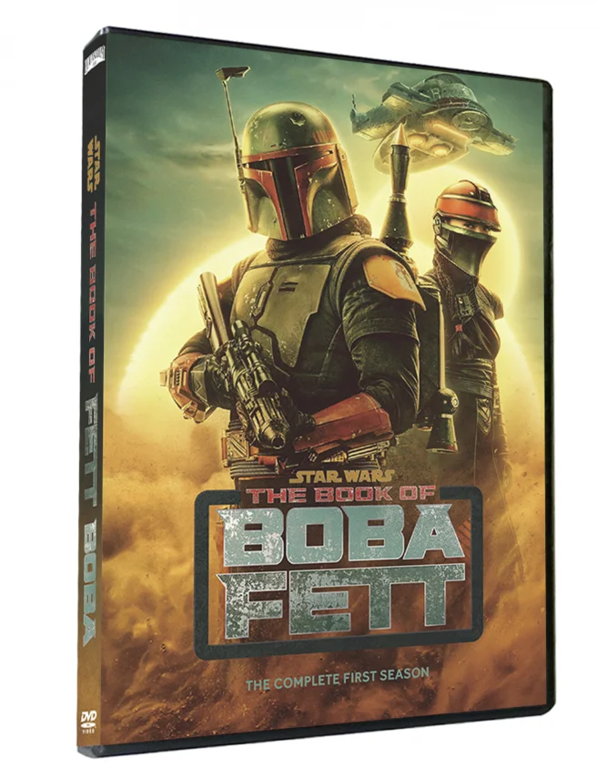 Книга бобы Фетт из «Звездных войн», DVD, 2 диска, новый выпуск, dvd, фильмы, ТВ, CD, музыка, blu ray, поставка с завода, бесплатная доставка