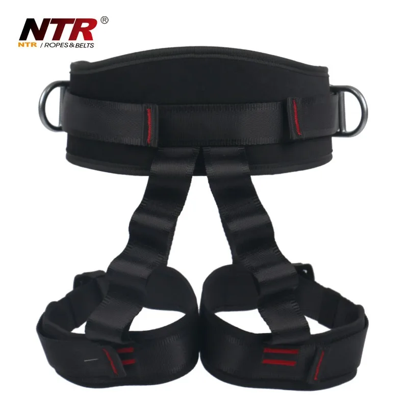 
Half Body Climbing Harness Belt for Fire Rescue High Altitude Caving Rock Climbing Rappelling Equipment 