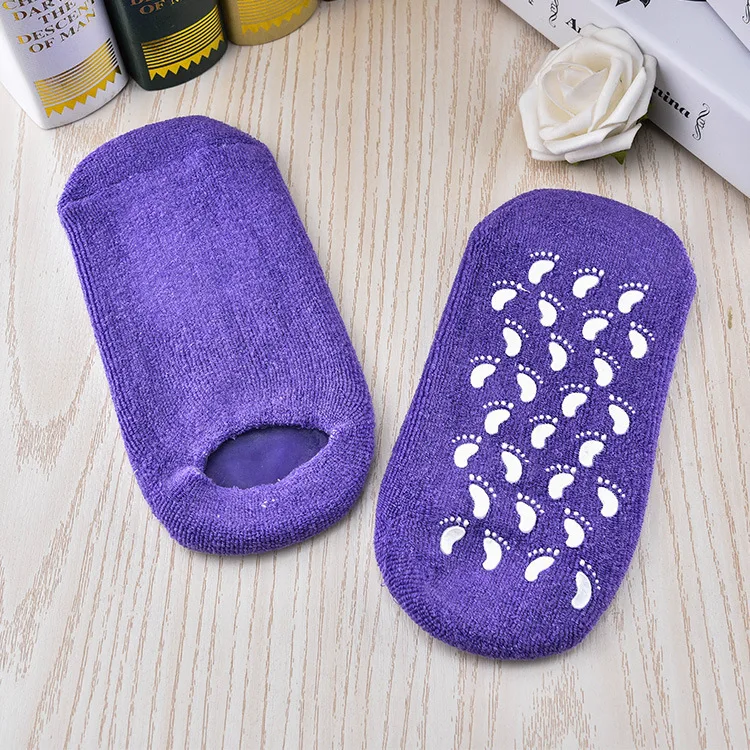 Gel moisturizing anti-crack socks for girls