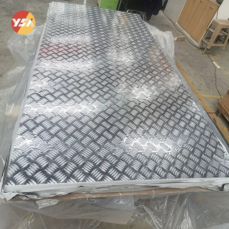 Anti-slip 1050 1060 3003 5754 5083 H14 H18 H22 Alloy Aluminium Checkered Plate/Sheet with High Quality