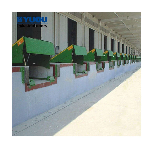 China Wholesale price Factory customized size and color 6-15 Tons dock leveler For Warehouse Loading Container Dock Leveler