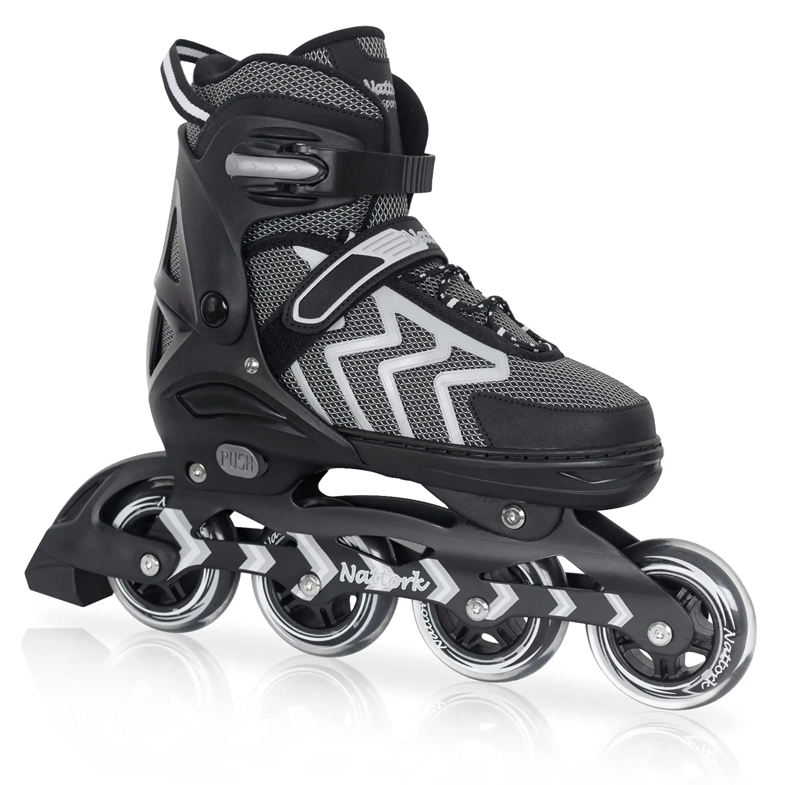 2022 New Professional TE781 Flashing Inline 4 Wheels Roller Shoes Skates For Roller Skates For Girls Boys