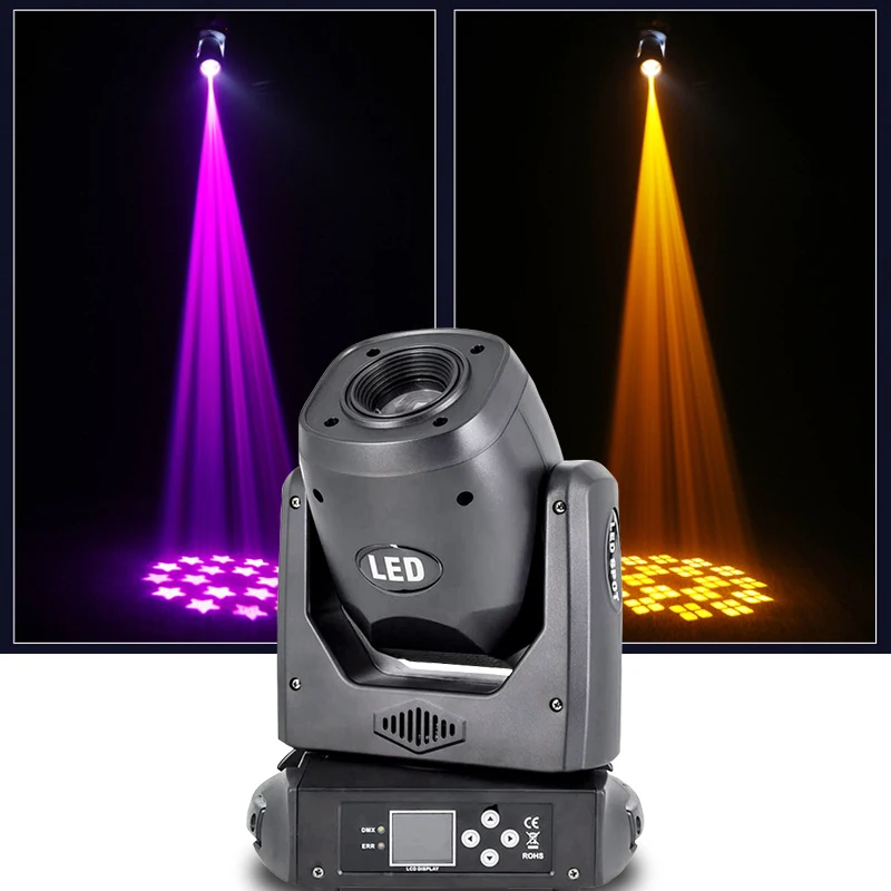 Высококачественные светодиодные фары Luces 100 Вт с узором Gobo DMX512 Освещение для свадебной вечеринки